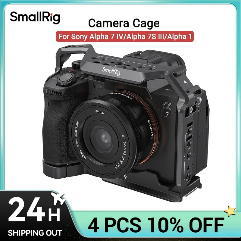 Smallrig-sona7 iv a7m4用の完全なカメラケージ,Sony Alloj 7 iv