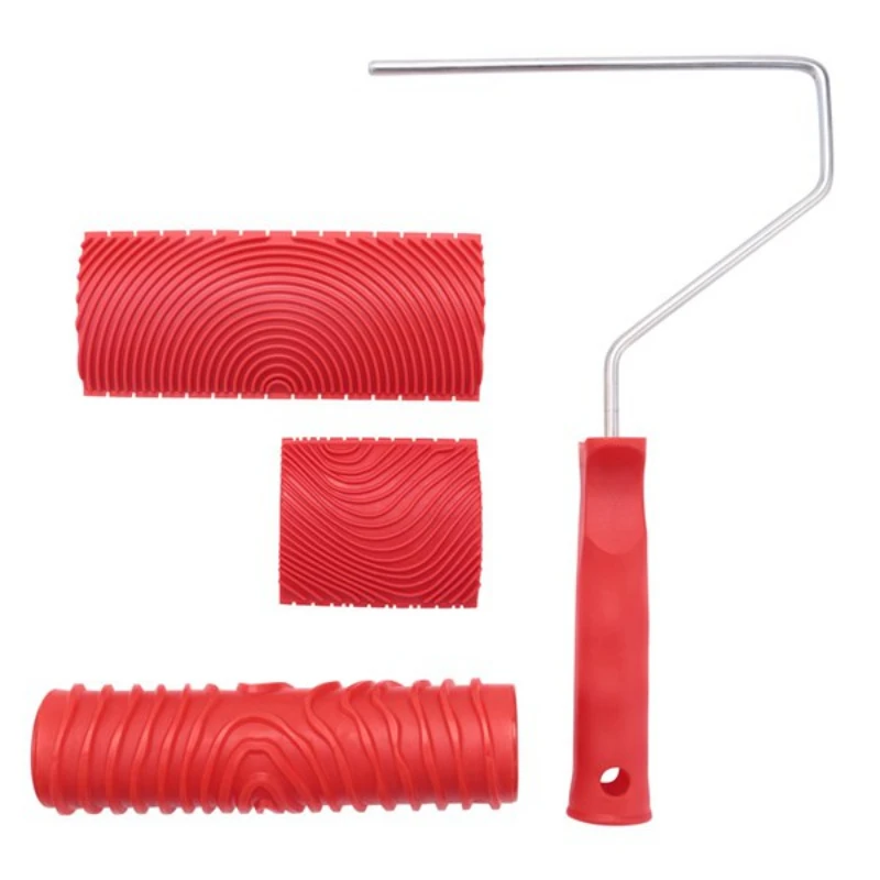 4 Pcs Wood Gain Tool, Wood Gaining Painting Tool, Textue