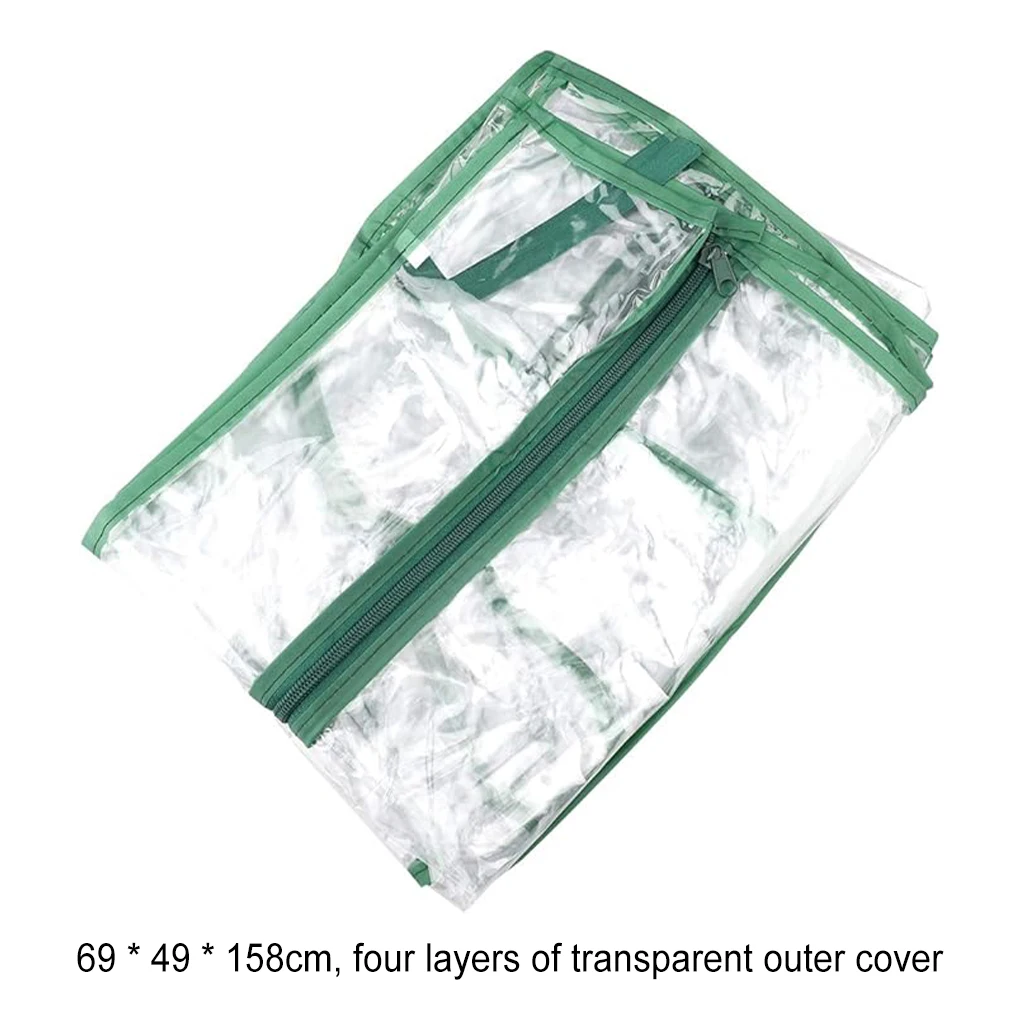 

PVC Durable And Sturdy Mini Greenhouse Replacement Cover Gardening Flowerpots Indoor And Outdoor