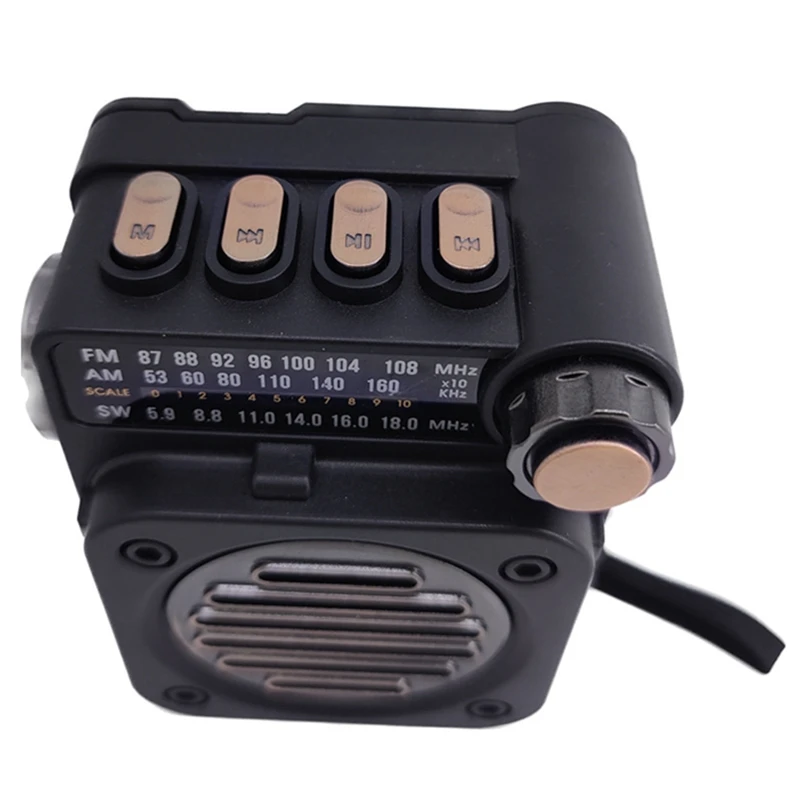 Radio Portatile Mini Radio Mini Fm Am Sw Ricevitore Radio Altoparlante Integrato Wireless Bluetooth 5.0 Lettore Musicale Con Torcia A Led