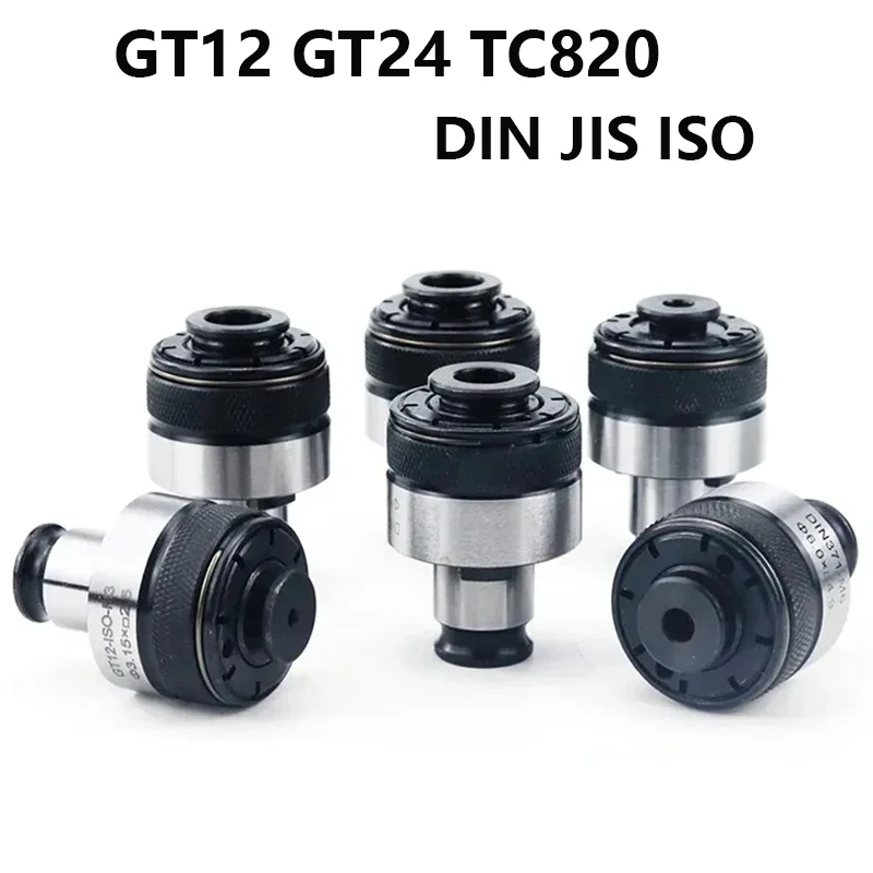 

ISO DIN JIS Standard GT12 Tapping Collet Chuck M3/M4/M5/M6/M8/M10/M12/M14 Pneumatic GT24 TC820 Tool Holder Overload Protection
