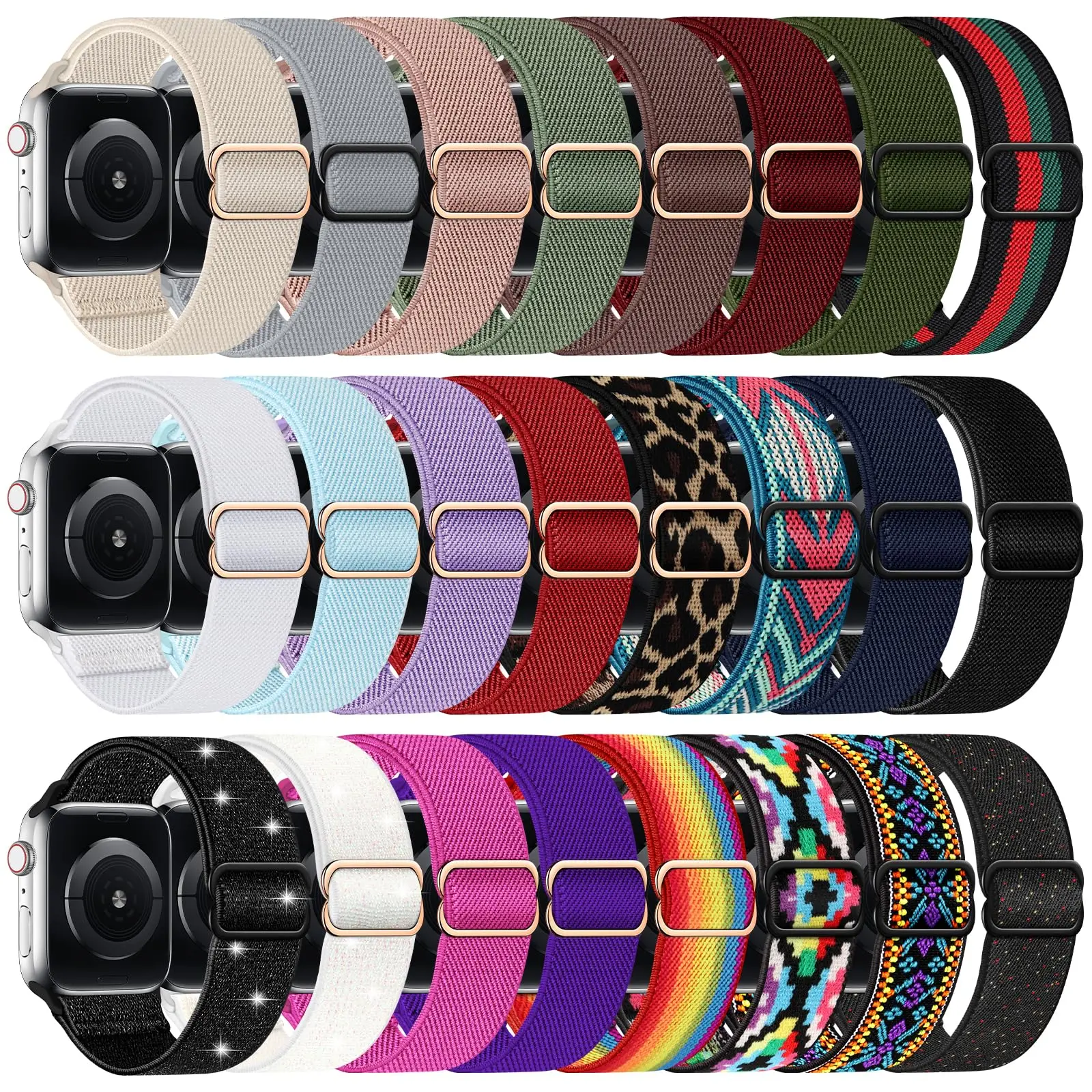 Nylon Elastic Bracelet Band