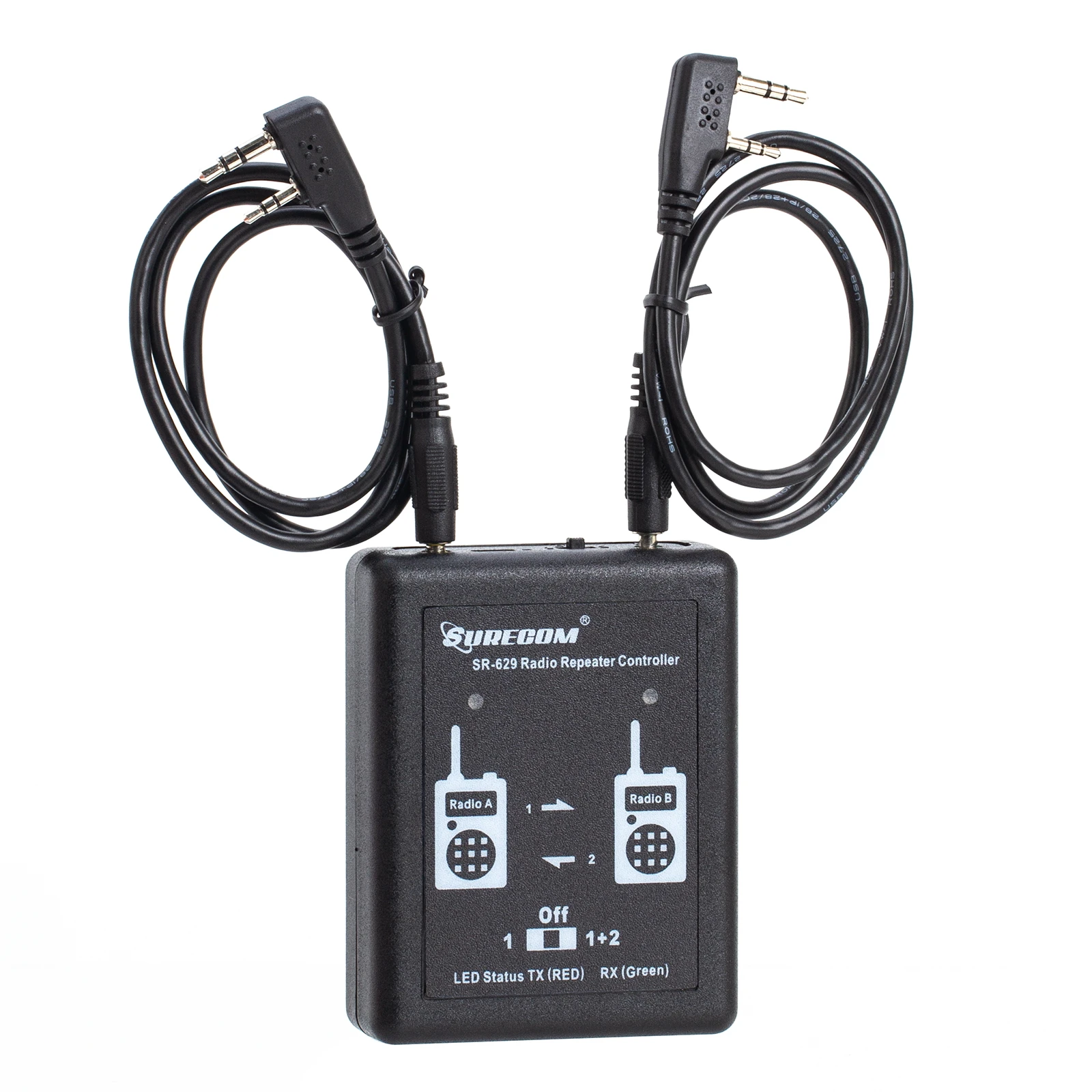 Surecom SR-629 Duplex Repeater Controller Cross Band SR629 for Walkie talkie Two Way Radio Relay Controller Relay Box