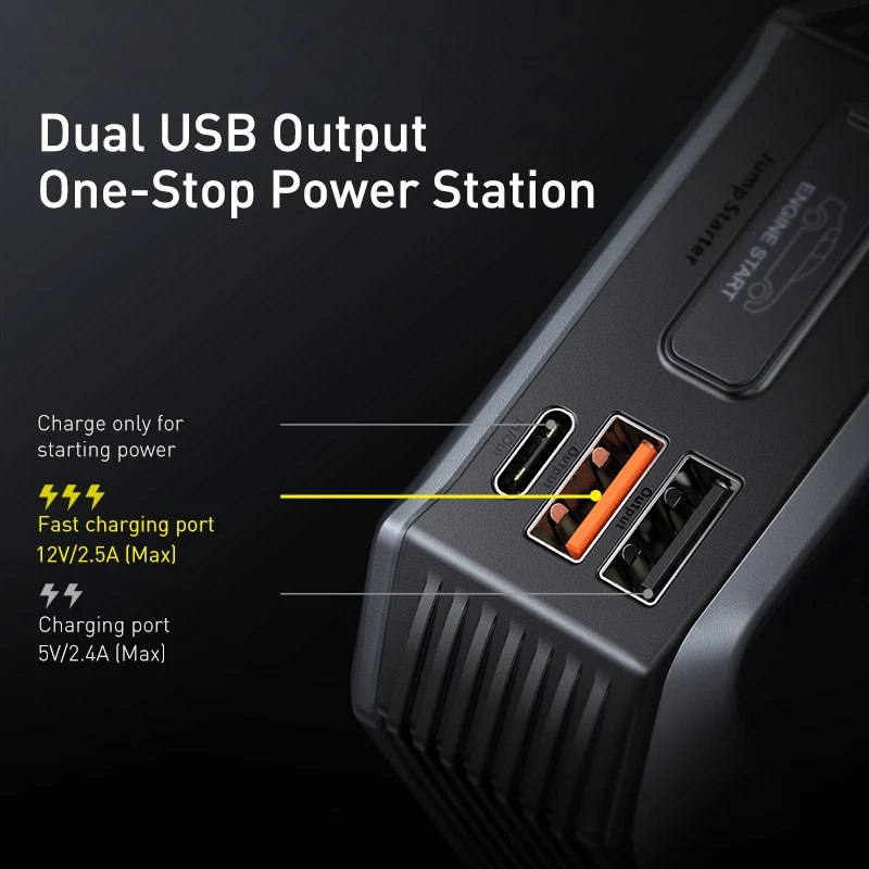 차량 점프 스타터 20000mAh 2000A 파워 뱅크 10000mAh 1000A 휴대용 차량 배터리 부스터 12V 자동차 외부 배터리 충전기