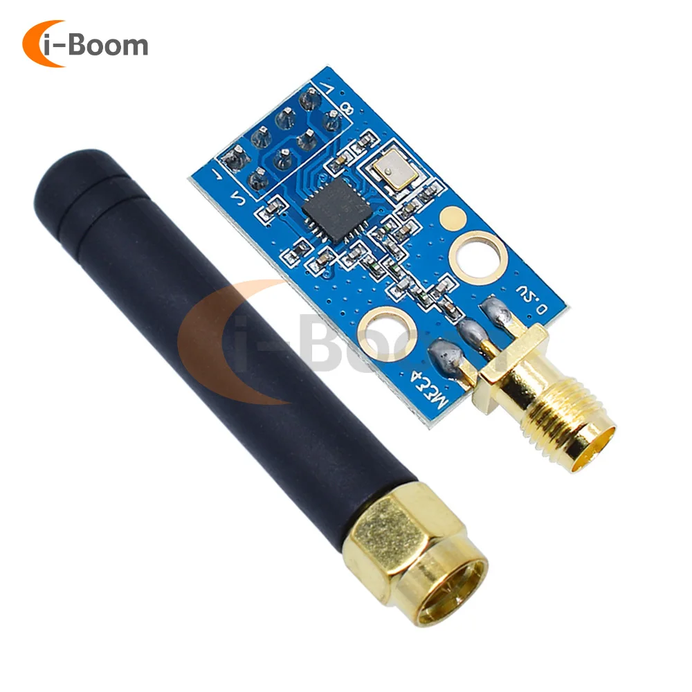 

1PC CC1101 Wireless Module With SMA Antenna Wireless Transceiver Module For Arduino 433MHZ enhance the signal DC 1.9-3.6V