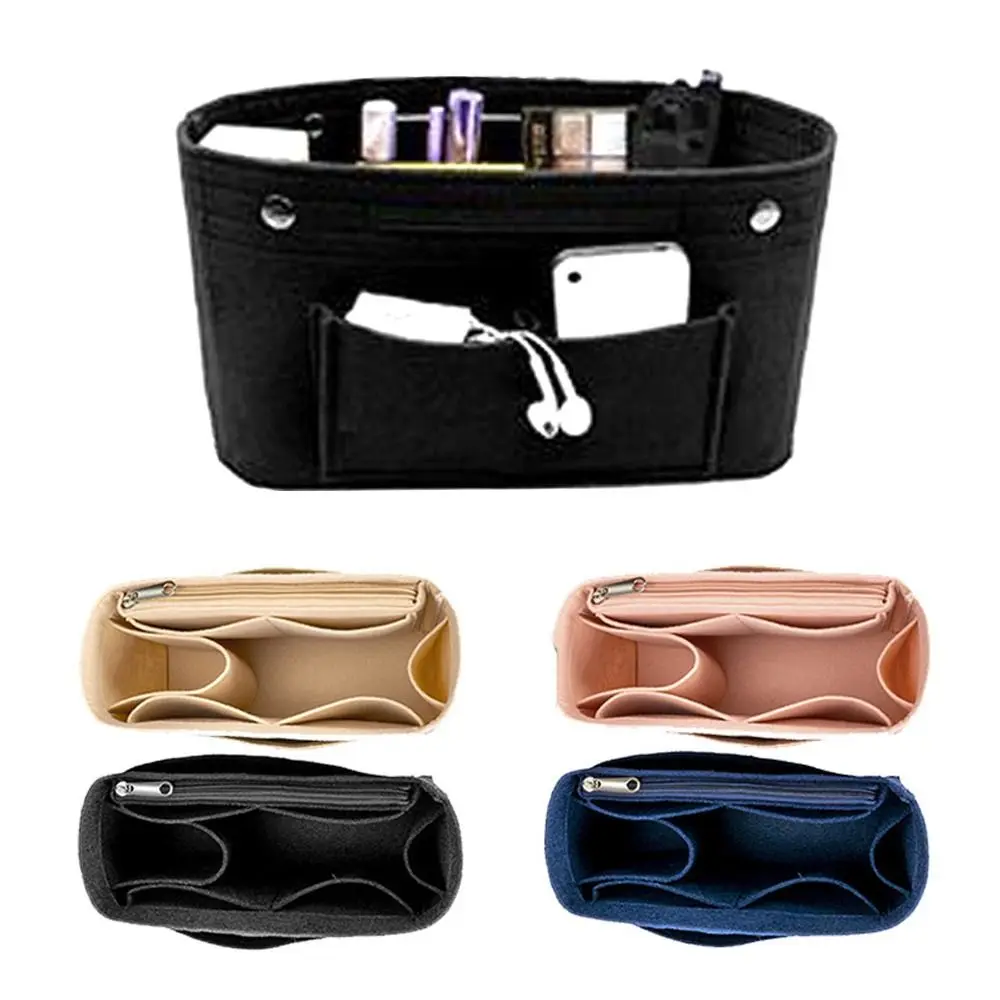 

Travel Bag Women's Organizer Handbag Backpack Felt Liner Bag Insert Liner Purse Organiser Pouch