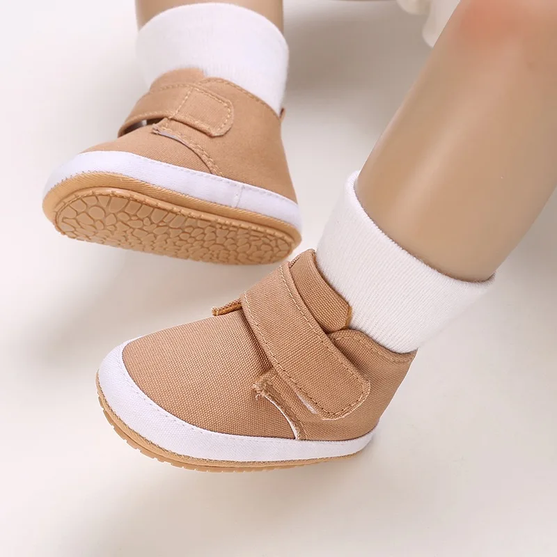 0-18M Newborn Girls The First Walkers Casual Shoes Spring Autumn Baby Boys Boots 2Colors Kids Shoes