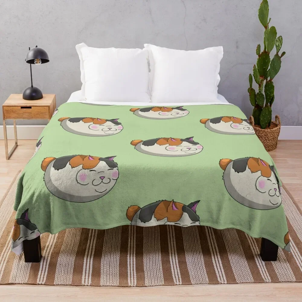 

Fat Cat Throw Blanket Sofa Single Summer Beddings Blankets