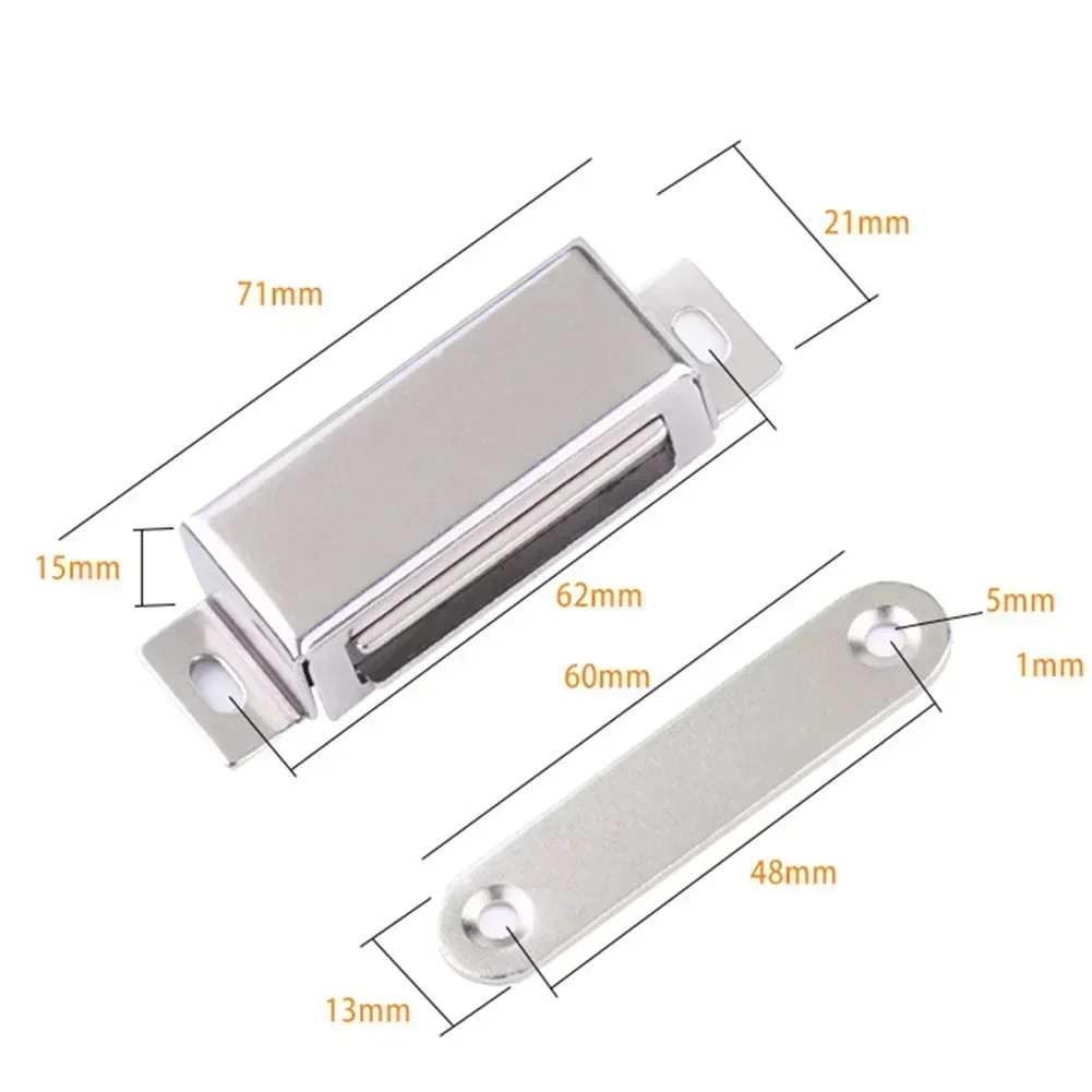 Magnetic Latches Cabinet Door Catch Door Closer Heavy Duty Cupboard Magnets Suction Kitchen Furniture Hardware magnetic cabinet catches door closer door catches magnetic cabinet latches cabinet door latch