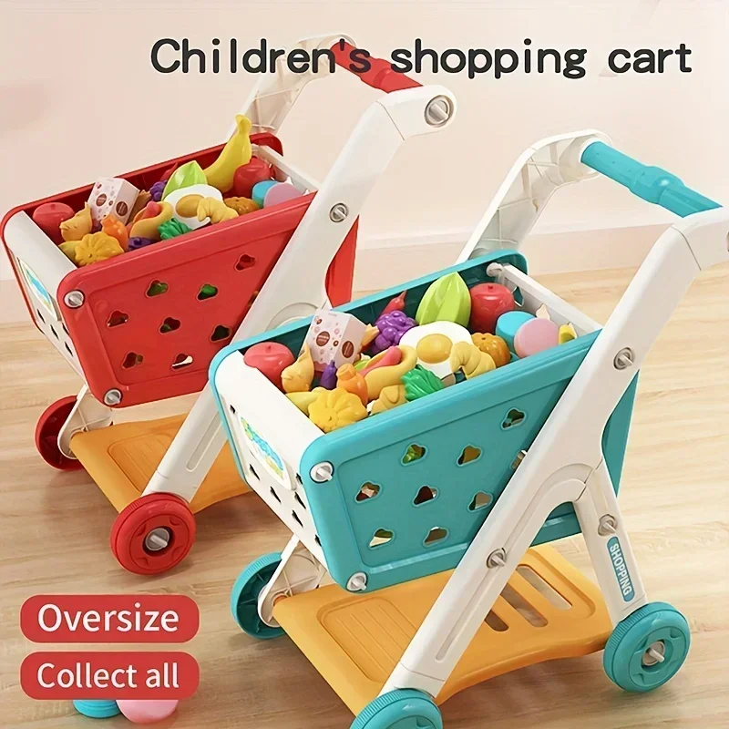Children's toys, playing house, kitchen toys, boys' and girls' shopping baby and toddler shopping toy sets
