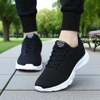 قادم جديد! أحذية رياضية نسائية شبكية عصرية خفيفة الوزن ماصة، تصميم رائع، أحذية تنس مريحة للتنفس 6