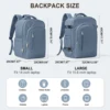 Laptop Bag Travel Backpack for Women Large Capacity Easyjet Carry-Ons 45x36x20 Backpack Ryanair 40x20x25, Men's Cabin Backpack 6