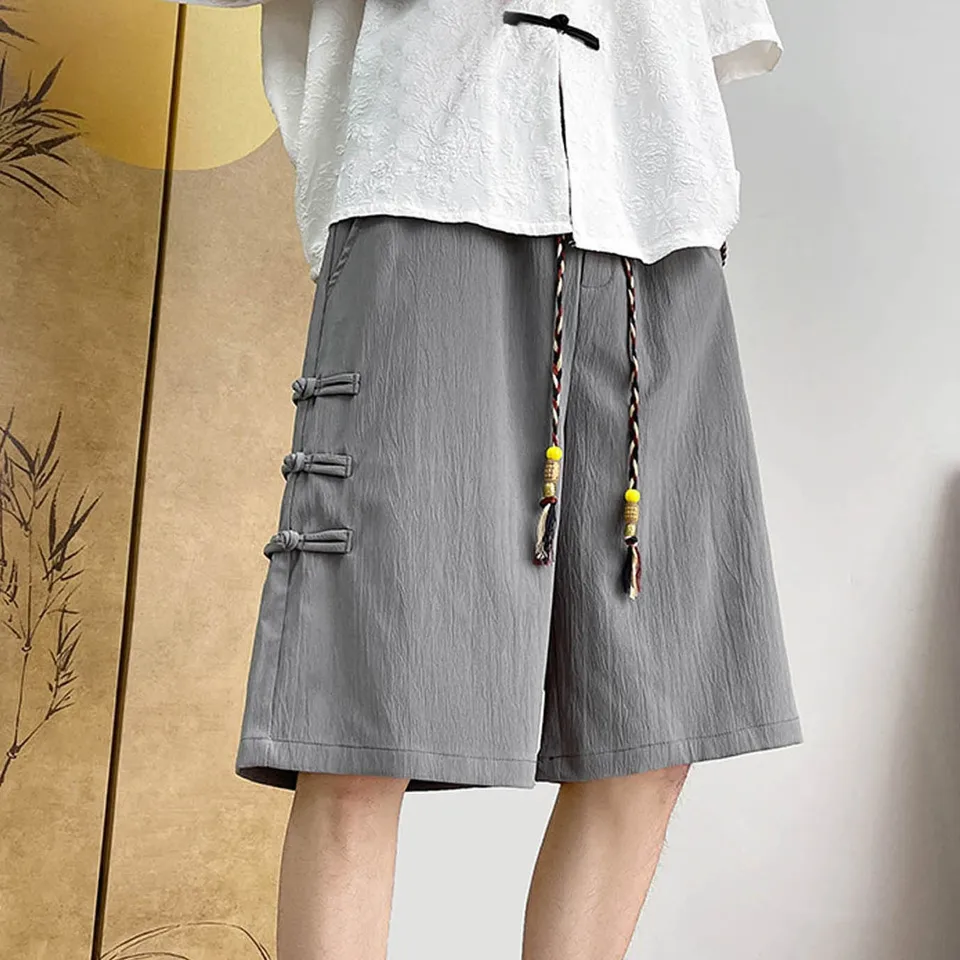 Men's Stretch Casual Shorts with Elastic Waist