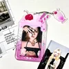 Ins Style PVC Photo Card Holder for 3 Inch Photos Korea Sundae Ice Cream Shaped Photos Case Girls Backpack Charms 6