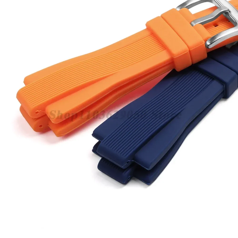Men's Silicone Watch Strap - Soft Replacement Band