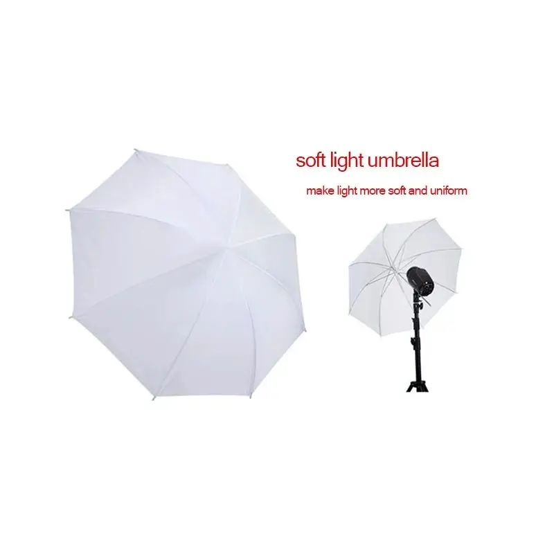 Lightweight Portable Photographing Reflector Soft Flash Diffuser Portrait Clothing Shooting Reflective White Soft Light Umbrella