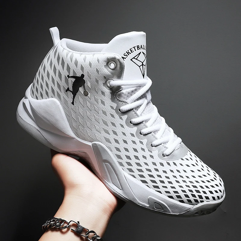 

Hot selling brand boys' basketball shoes, kids' sneakers, breathable men's basketball sneakers, high top men's basketball traini