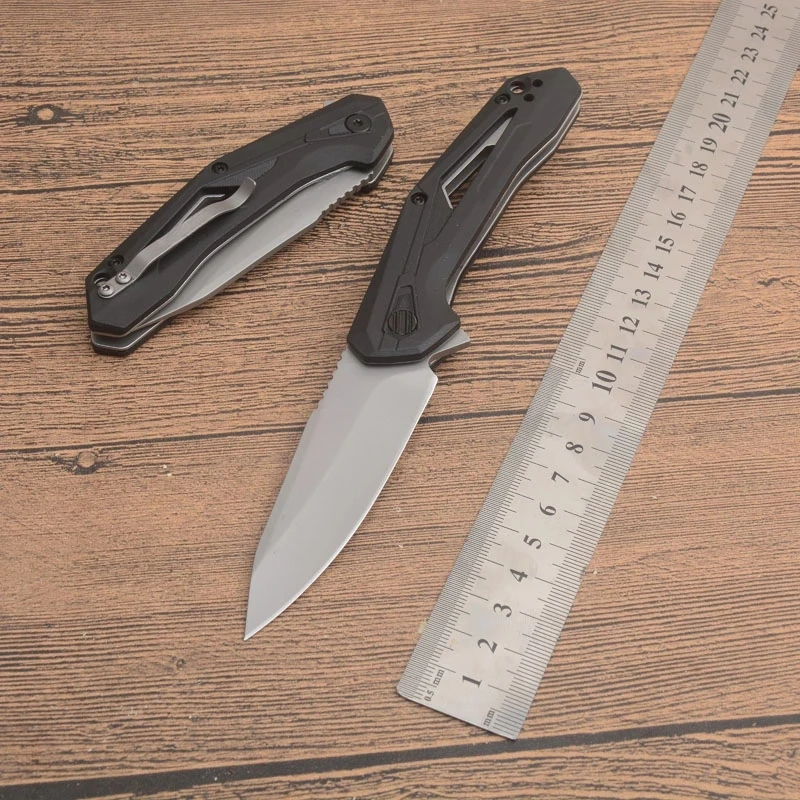

Portable 1385 Folding Outdoor Camping Pocket Knife 8CR13 Blade Glass Fiber Handle Survival Tactical Hunt Utility Knives EDC Tool