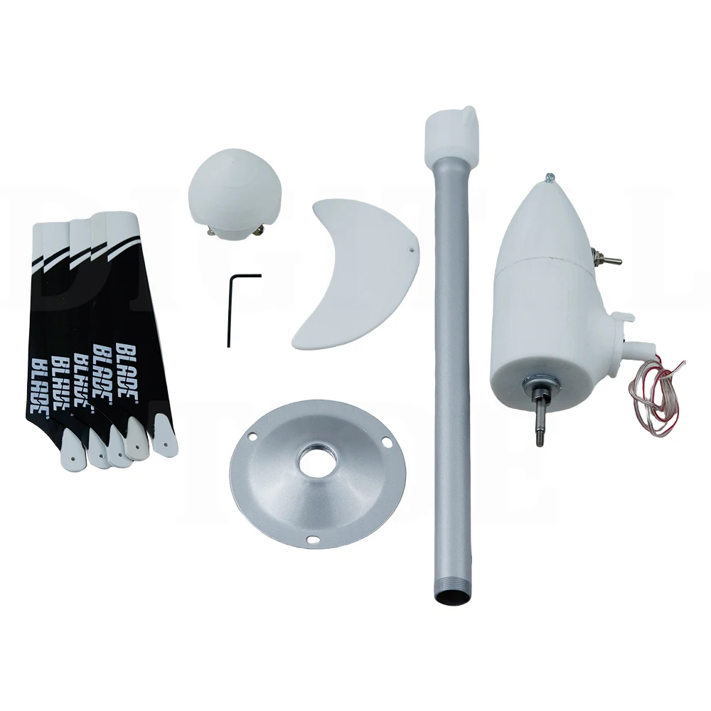The New 5-blade Micro Wind Turbine Model Three-phase Permanent Magnet Brushless Outdoor Science and Education Windmill DIY