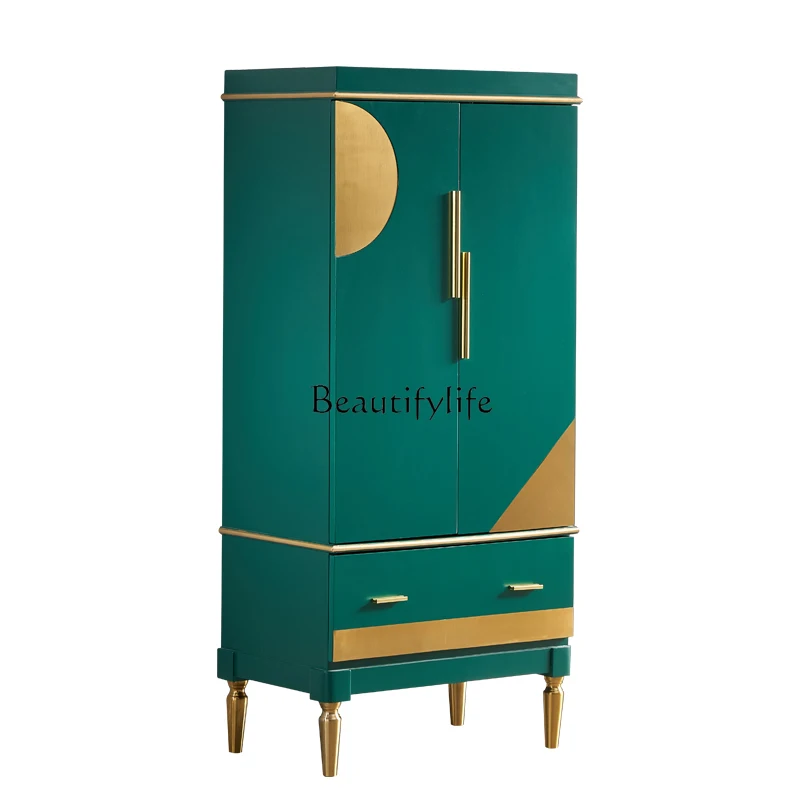 

Modern Simple Hallway Storage Cabinet Double Door Large Capacity Storage Living Room Wine Cabinet