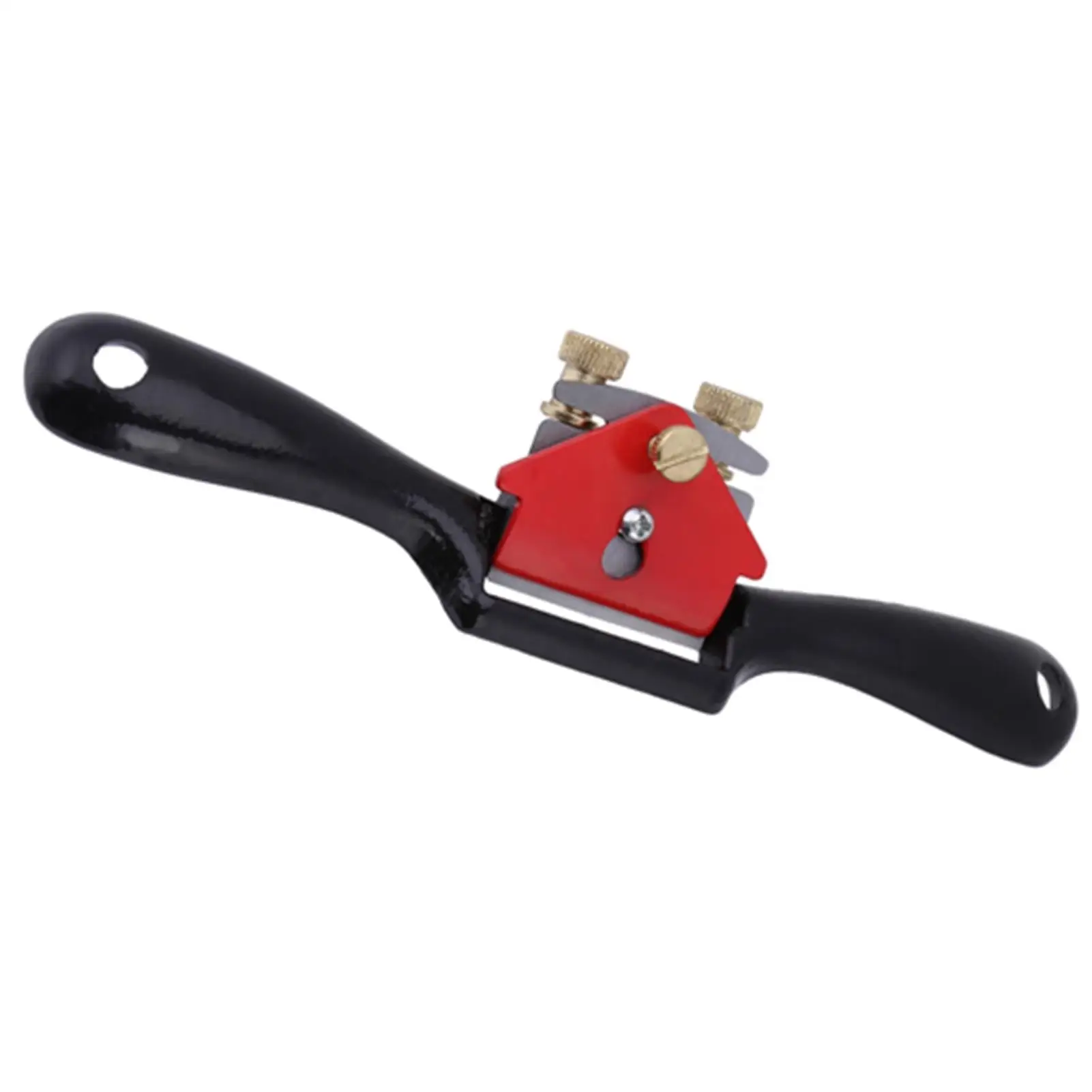9in Adjustable Spokeshave Woodworking Hand Plane Tool for Trimming & Chiseling-Screw Blade Design
