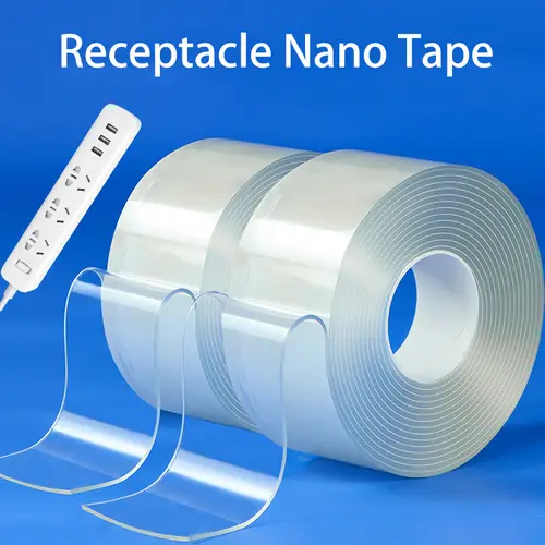 Nano Tape Double-Sided Adhesive High Viscosity Wall Fixing No Trace Left Non-Refundable Home Improvement Decorative Supplies - Image 2