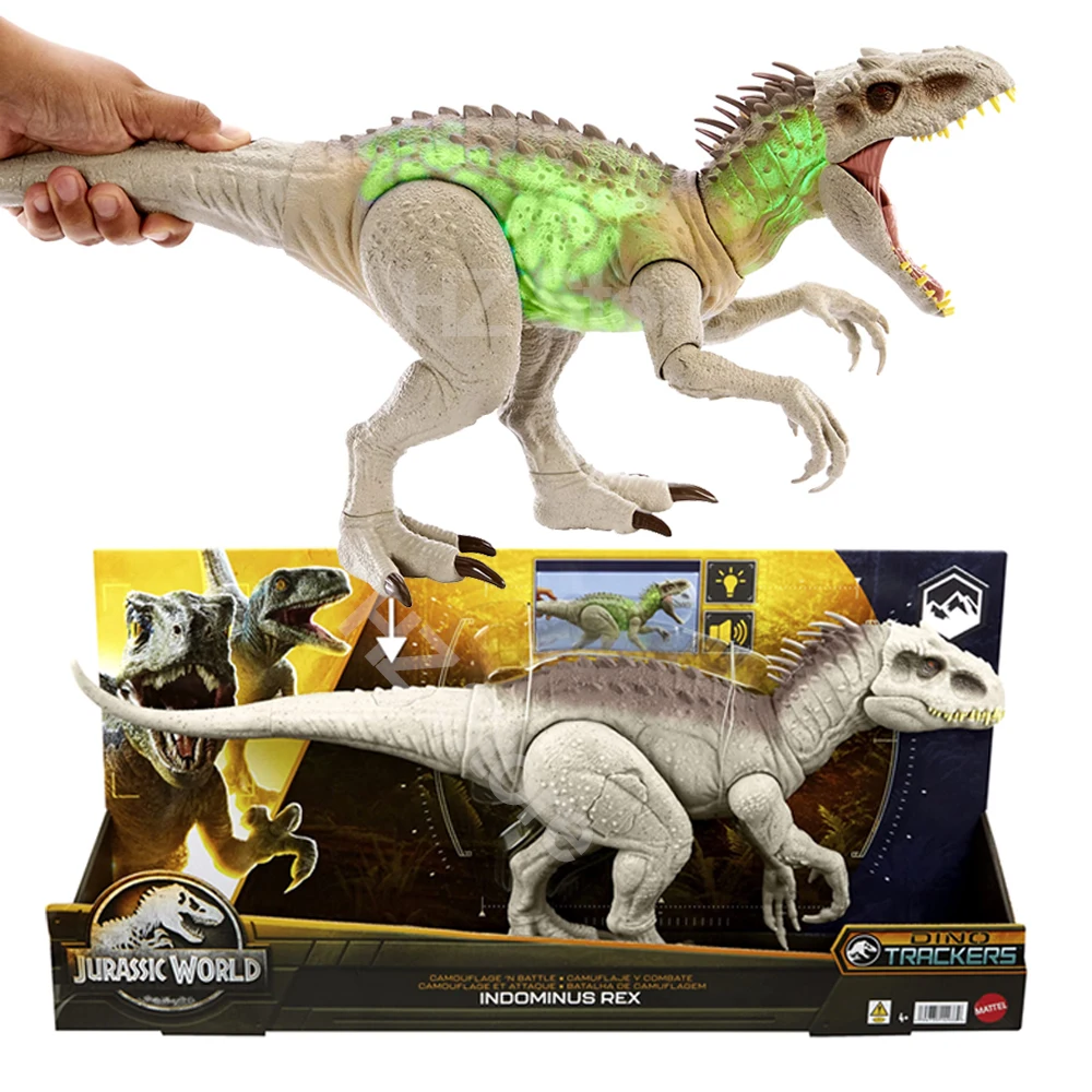 Jurassic World Camuflagem Indominus Rex Toy, Brinquedo Dinossauro