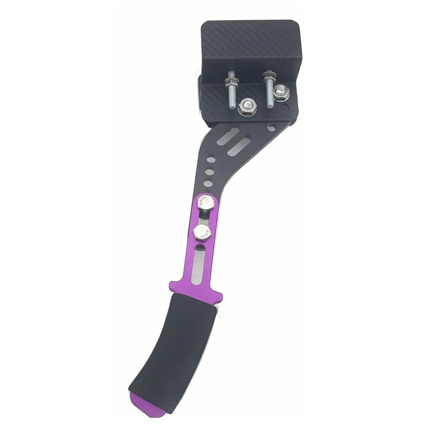 Parking brake release handle universal drift handbrake extended level rally purple