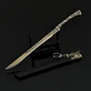 22cm Medieval Sword Famous Longquan Sword Toy Dragon Tiger Knife All Metal with Sheath Weapon Model Ornaments Collections Gifts 5