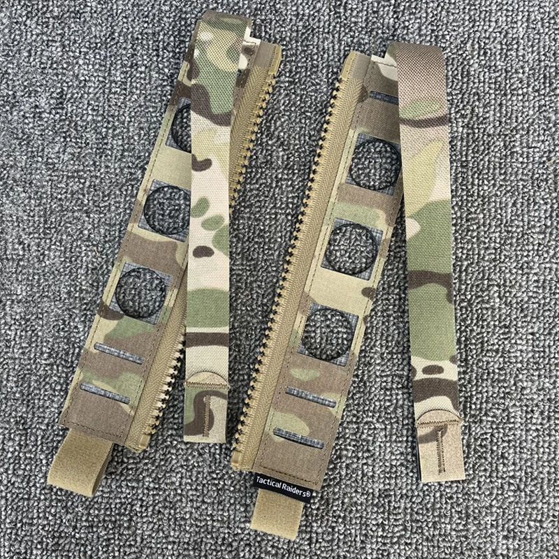 

Tactical Fcsk 3.0 Vest Zipper Panel Military Vest Molle Zipper Board Adapter Vest Connecting Zipper Kit Accessories 1 Pair