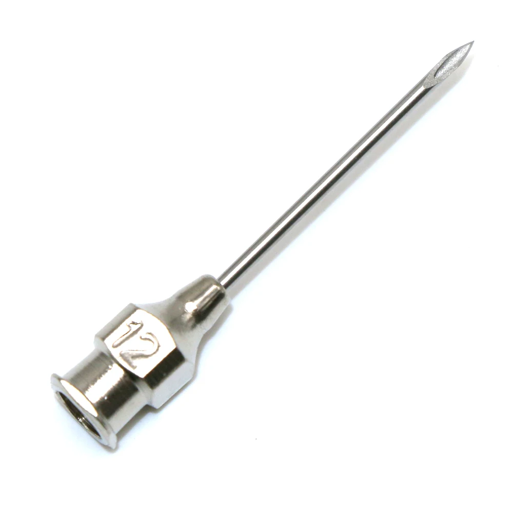 animal injection needle 10pcs Stainless Steel Veterinary Syringe Needles Injection Vaccination Vet Tools Pigs Cow Sheep Bird Bovine Farm Animal Supplies