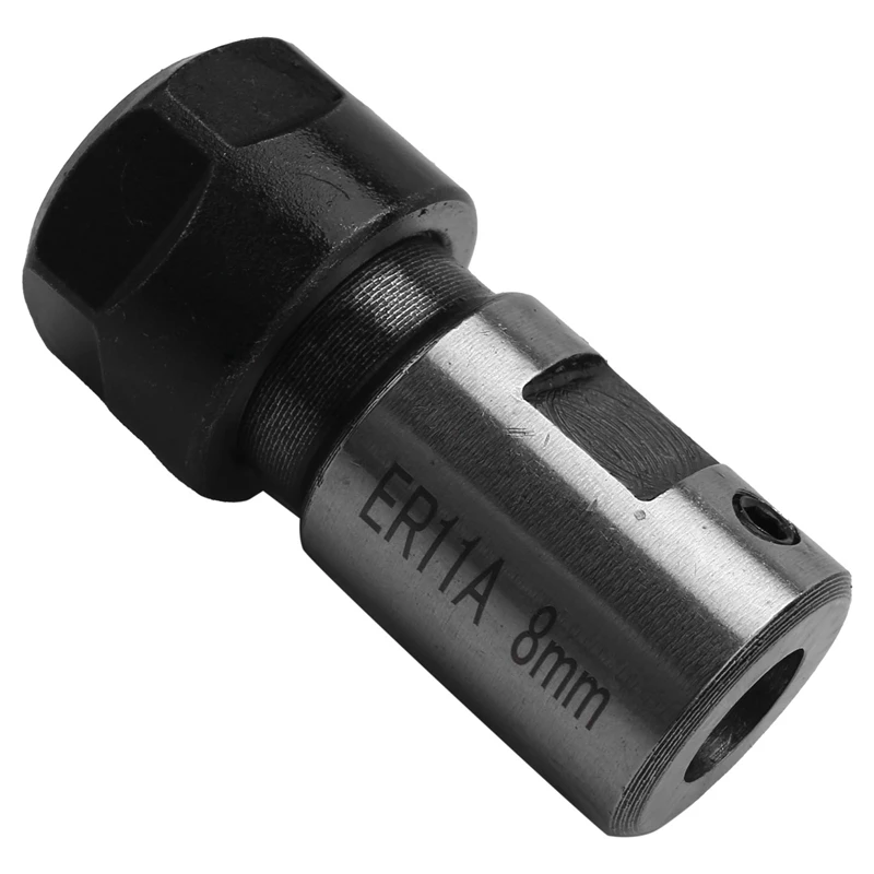 

10X ER11 Collet Chuck Motor Shaft Spindle Collet Lathe Tools Holder Inner 8MM For CNC Milling Boring Grinding