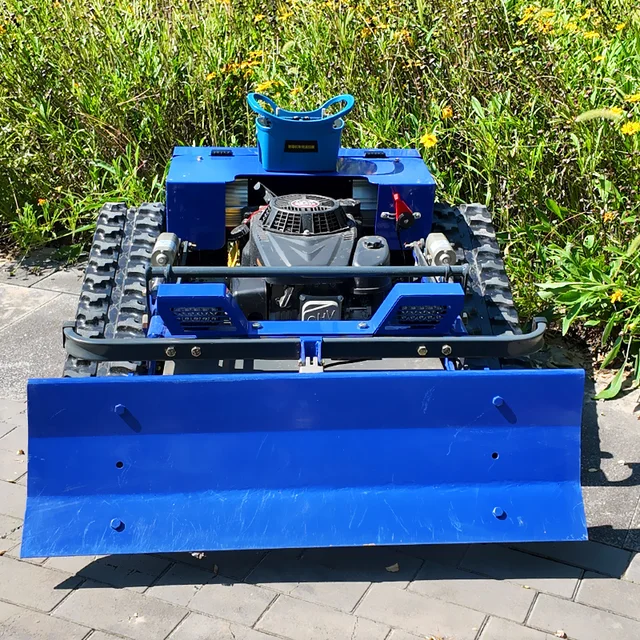 Customized Factory Sales zero Turn Ride on Tractor 4x4 Grass Cutter Remote Control Crawler Lawn Mower Machines for Grass Cutting 4