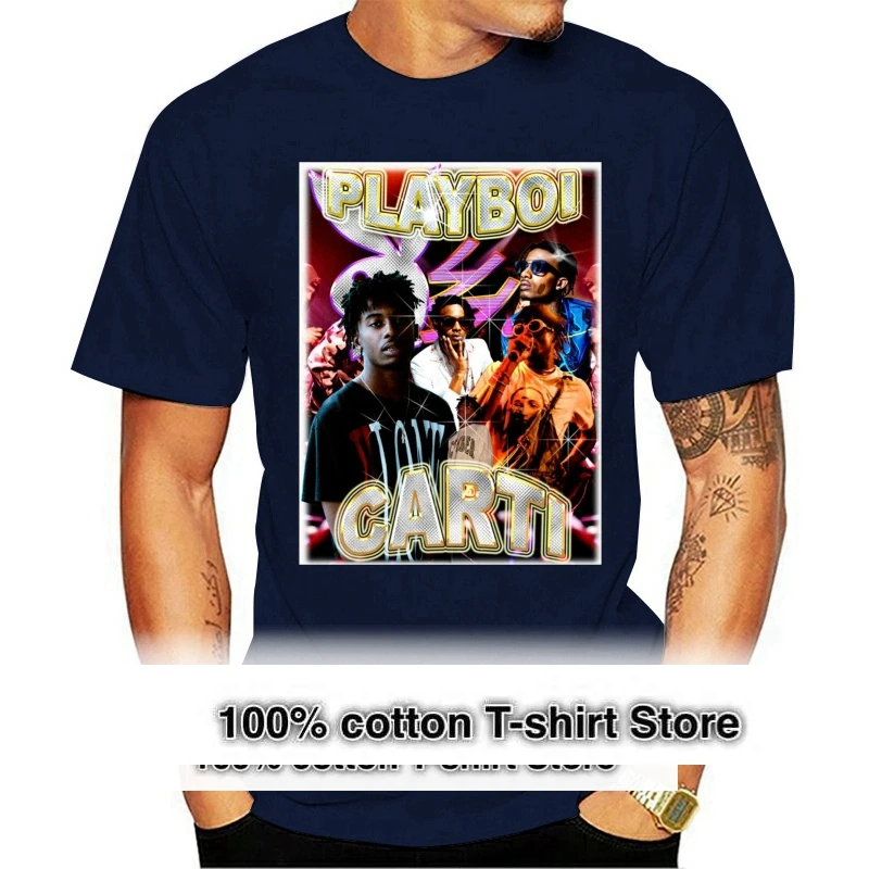 

Popular Man Playboi Carti T Shirt Leisure Breathable Cotton T Shirt For Man