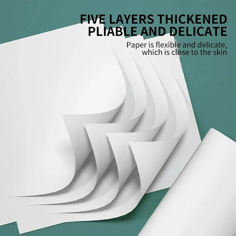 40 Or 30 Rolls Toilet Paper Virgin Wood Pulp Household Large Rolls 5 Layers Thickened Roll Paper Towels