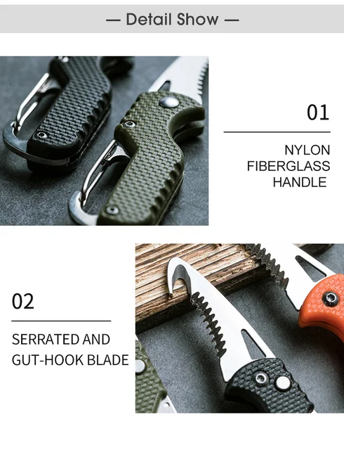 Portable Multifunctional Express Parcel Knife, Keychain, Serrated Hook,  Carry-on Unpacking, Emergency Survival Tool Box Opener - AliExpress