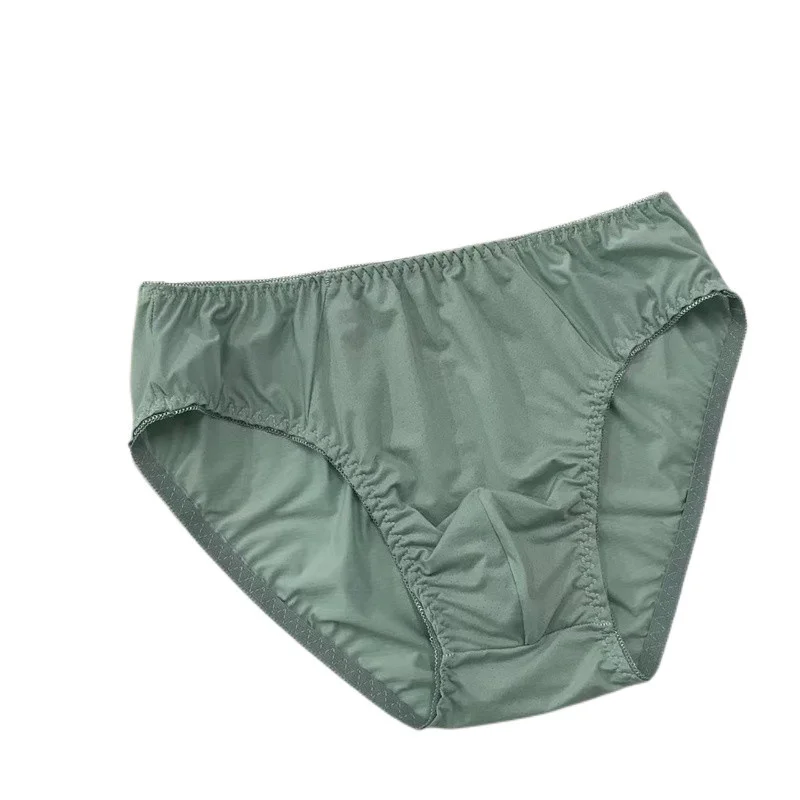 New Men's Soft Cotton Crotch Sexy Stretch Breathable Fabric Men's Bump Healthy Daily Briefs  mens underwear 4