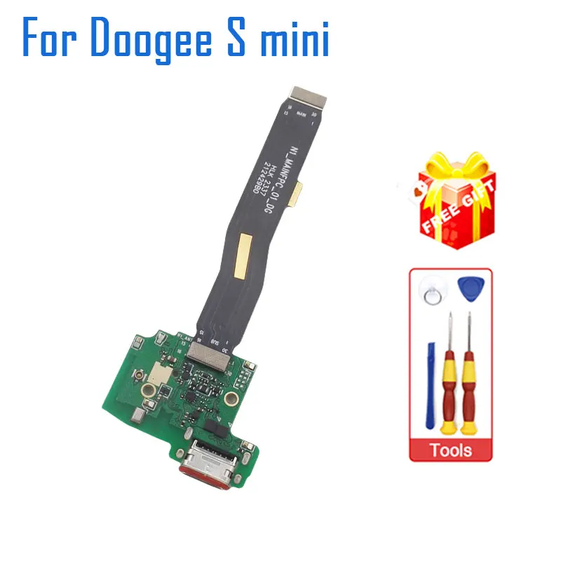 

New Original DOOGEE S mini USB Board Base Dock Charging Port Plug Board With Main FPC Accessories For Doogee S mini Smart Phone