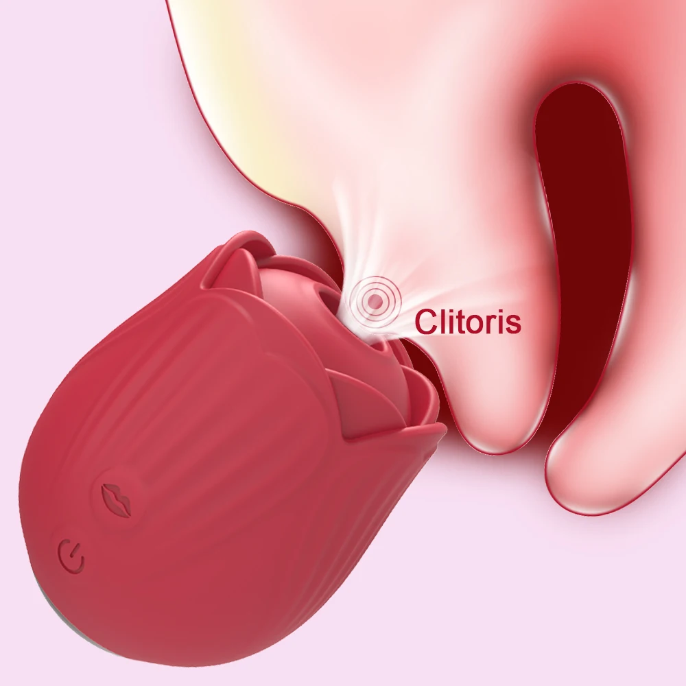 Saugen Rose-Toys Vibrator für Klitoris Frauen Vakuum Stimulator Oral Nippel Clit Sucker Sex Spielzeug für Weibliche Erwachsene Waren 1