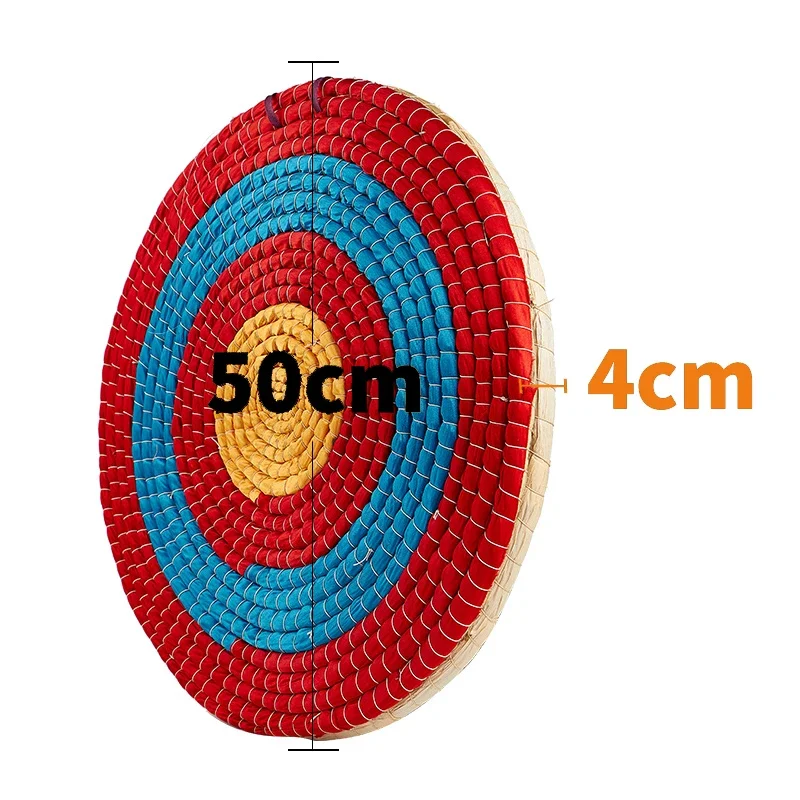 Enhanced Archery Straw Target for Bow and Arrow Practice - Multi-Layered Grass Target (30-55cm)