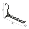 Portable Multifunctional Clothes Drying Rack - Essential Travel Hanger for Hotels and Business Trips 6
