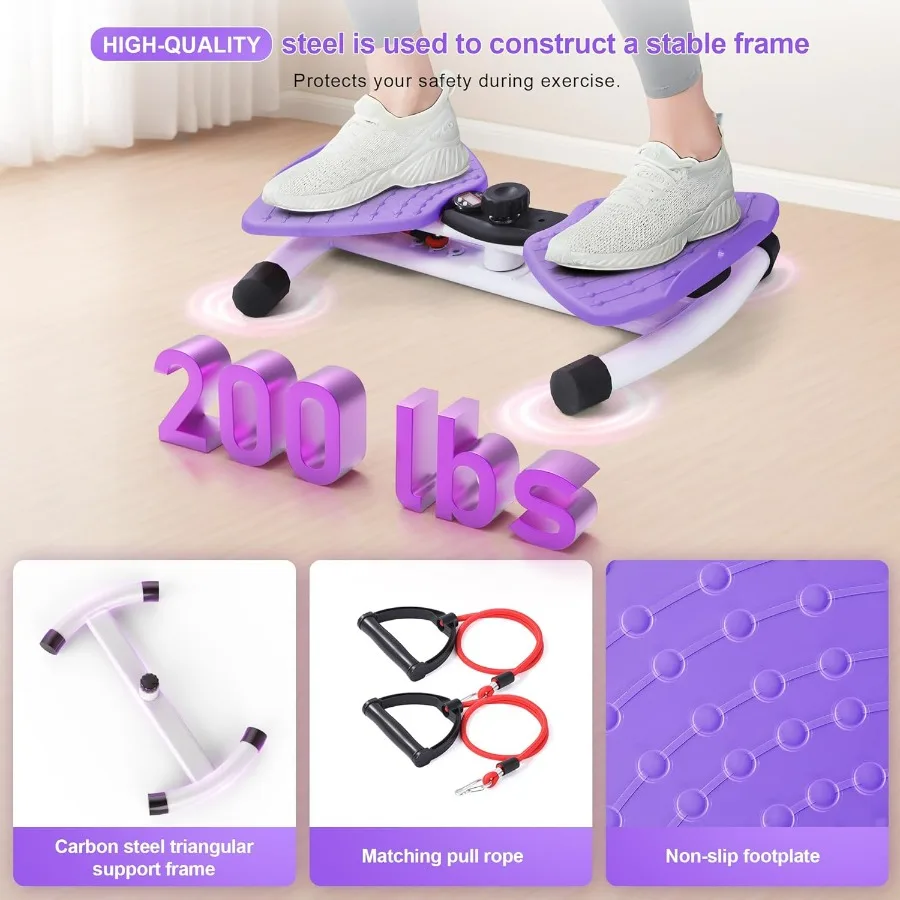 Waist Twister Machine Exercise With Digital Display To Track Time, Reps And Calories Burned, Waist twister machine With Balance