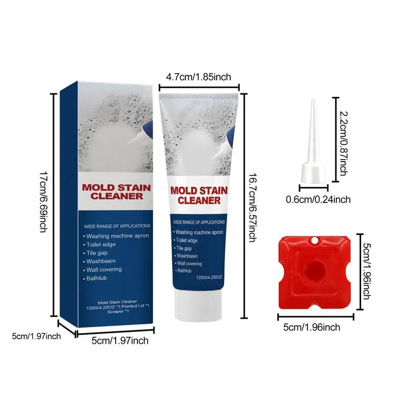 Efficient Mold Mildew Removal Gel Bacteri-ostatic Agent Household Cleaning Refrigerator WashingMachine Apron Mold Prevention