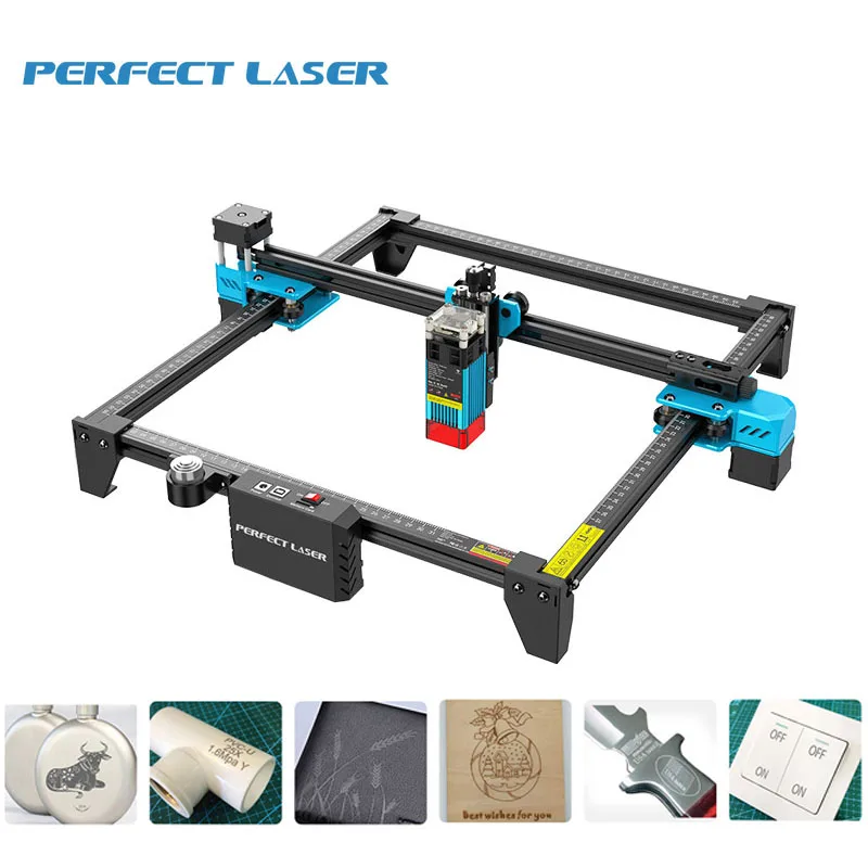 

Portable Mini Laser Cuter Engraver Machine Automatic Engraving Cutting Marking For Metal Wood Acrylic Paper Leather