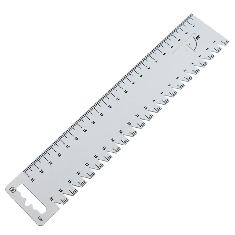 Righello In Metallo Per Cucire | Misuratore Piccolo 10x4 Cm | Strumento Di Precisione Per Quilting E Ricamo