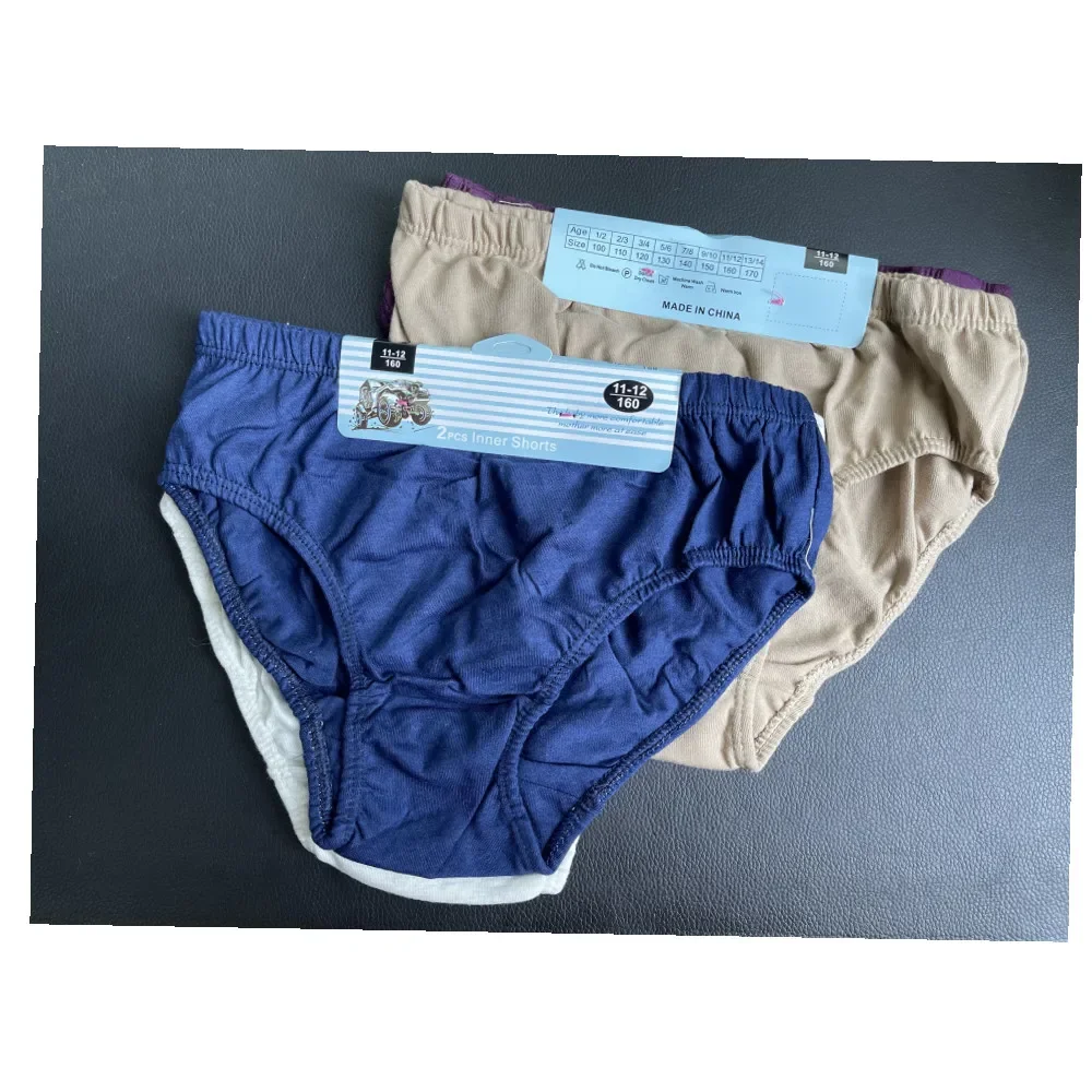 2PCS/LOT Baby Boy Briefs 3T-12T Students Cotton Panties Soft Male Brief  Quality Mixed Styles Underpants Men Underwear Briefs - AliExpress