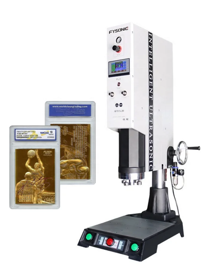 Saldatrice Automatica Per Plastica Ad Ultrasuoni Saldatrici Per Plastica Pvc Pp Pe Ps Pc Abs Psa Attrezzatura Per Saldatura Di Carte Di Classificazion