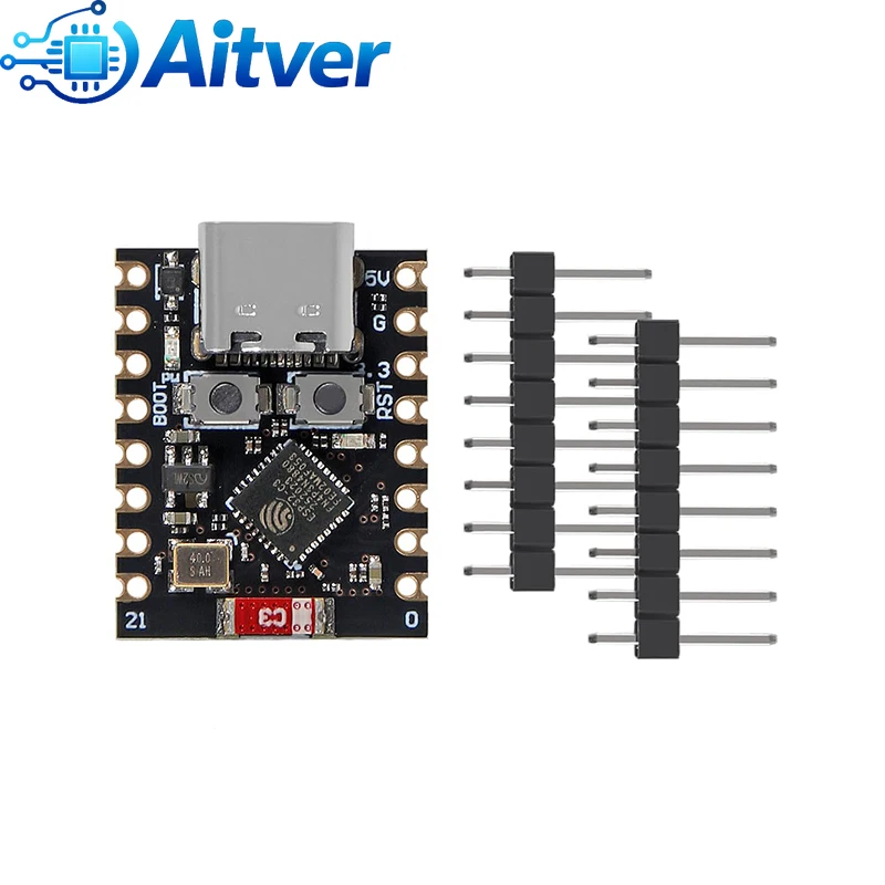 ตัวเลือกสินค้า บอร์ดพัฒนา ESP32-C3 ขนาดเล็ก รองรับ Wi-Fi & Bluetooth