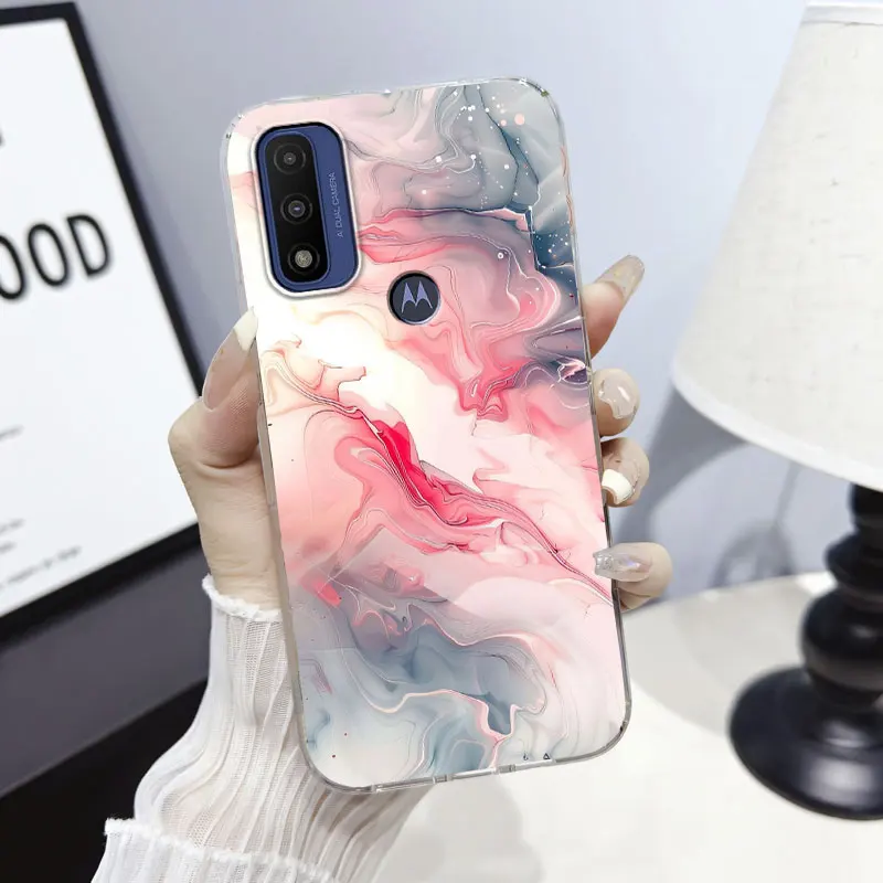 Marble Clear Soft Silicone Phone Case Cover