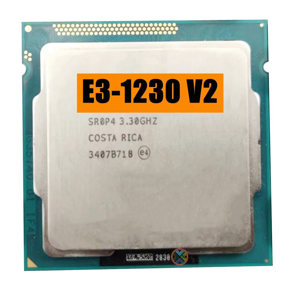 Processador v2 e3 1230 v2 3.3ghz Sr0p4 8m Quad Core Cpu Lga 1155 Xeon-e3 1230
